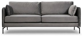 Sofá de 3 Lugares Sino – Cinzento – 217 cm x 87 cm x 90 cm
