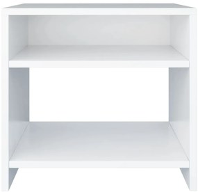 Mesa de cabeceira 40x30x40 cm derivados de madeira branco
