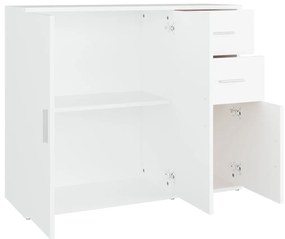 Aparador 91x29,5x75 cm derivados de madeira branco