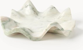Tabuleiro decorativo em mármore artesanal Gaia, Ø 40 cm