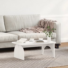Mesa de centro Branco 80 x 50 x 31 cm