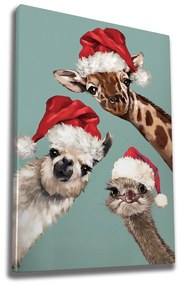 Pintura Decorativa em Tela WY265 – Multicolor – 70 x 100 cm