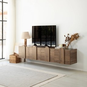 Móvel TV Stand New Line – Nogueira – 180 x 35 x 35 cm
