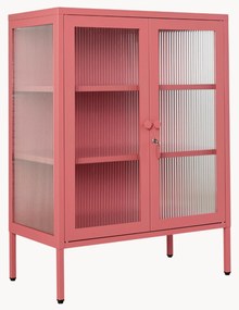 Vitrine em metal com vidro canelado The Mixer