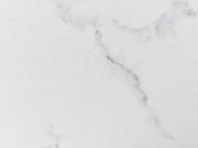 Mesa de centro preta e branca 100 x 60 cm MERCED Beliani