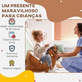 AIYAPLAY Cavalo Baloiço para Crianças de 18-36 Meses Cavalo Baloiço de