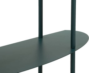 MESA CONSOLA SATURN 90X28XX81 CM Azul petróleo