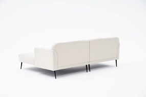 Sofá de Canto Revos – Creme – 250x86x100 cm