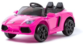 Lamborghini Roadster CARRO ELÉTRICO INFANTIL 12V Fucsia