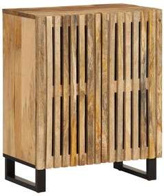 vidaXL Aparador 60x34x75 cm madeira de mangueira áspera maciça