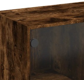 Aparador 102x37x75,5 cm derivados de madeira carvalho fumado