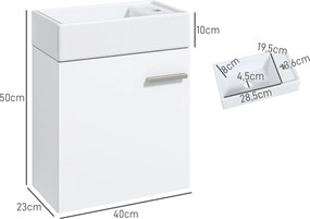 Armário Moderno – Modelo Rimini – 40x23x50 – Armazenamento Vertical –