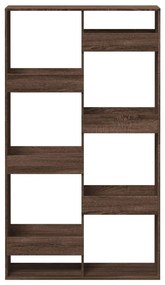 Estante 100x33x175 cm derivados de madeira carvalho castanho