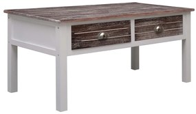 Mesa de centro 100x50x45 cm madeira castanho