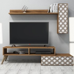 Unidade TV Planet – Nogueira Branca – 150x37,8x37,2 cm