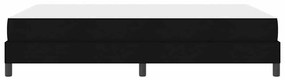 Cama Box Outros Preto 140 x 190 cm tecido
