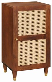 vidaXL Buffet Castanho 40 x 33,5 x 75 cm Madeira de manga maciça