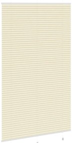 Plissado Cego Creme 115x200 cm Largura Tecido 114,4cm Poliéster