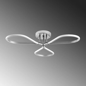 Candeeiro de Teto Damla – Cromado – 68 cm x 14 cm