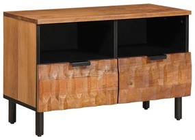 vidaXL Gabinete para TV Acabamento em Acácia Marrom 70 x 33 x 46 cm