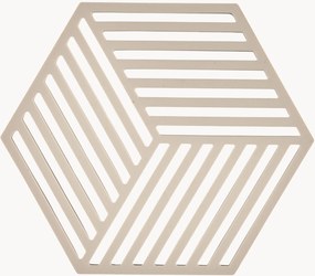 Bases para copos em silicone Hexagon, conjunto de 12