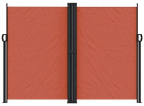 Toldo lateral retrátil 180x1000 cm terracotta