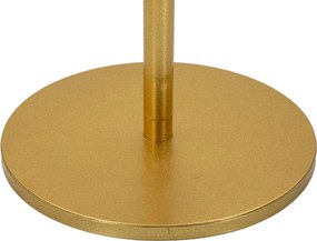 Mesa Doha - Metal Dourado - Ø 41 cm x 80 cm