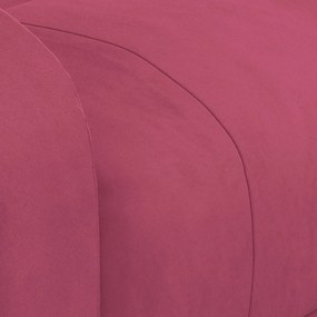 Poltrona elevatória de massagens veludo vermelho tinto