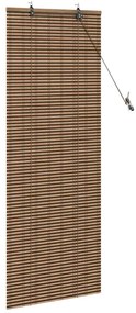 Persianas e Sombras de Janela Castanho 60 x 160 cm Bambu