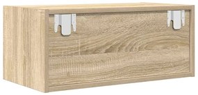 Móveis de TV 2pcs 60x31x25,5cm deriv. madeira carvalho sonoma