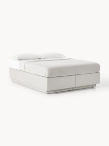 Cama boxspring com arrumação Enya