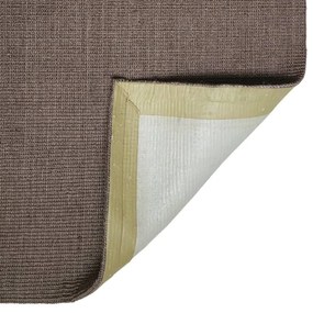 Tapete sisal natural 66x350 cm castanho