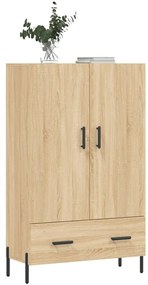 Armário alto derivados de madeira 69,5x31x115cm carvalho sonoma