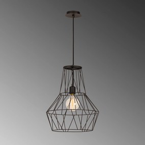 **** Chandelier Fellini – Preto – 37 cm de Diâmetro

**