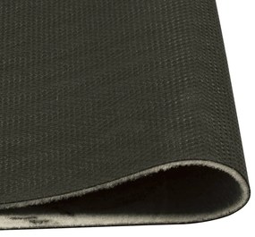 Tapete de cozinha lavável 60x300 cm veludo padrão café castanho