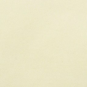 Para-sol estilo vela tecido oxford trapézio 2/4x3 m creme