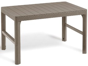 420015 Keter Mesa de jardim Lyon cor cappuccino