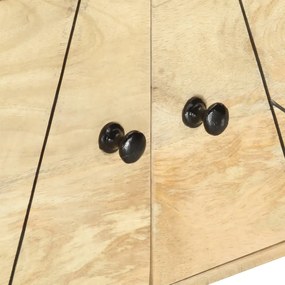 Móvel de TV 140x30x40 cm madeira de mangueira maciça