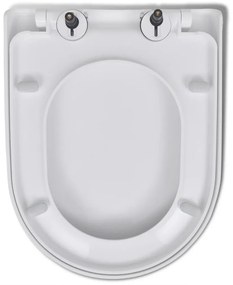 Tampo sanita fecho suave design remoção rápida quadrado branco