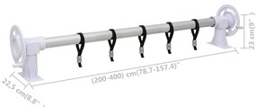 Enrolador para cobertura de piscina com base de plástico