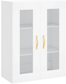 Armário alto 69,5x34x180 cm derivados de madeira branco