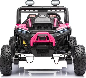 Carro elétrico para Crianças 3 a 8 anos, 12V 4x4 Buggy Sport OUTLAND, Rodas de espuma EVA, Controle remoto Rosa