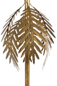 LED Candeeiro de pé inteligente dourado 145 cm com cúpula verde incl. Wifi A60 - Botanica Rústico