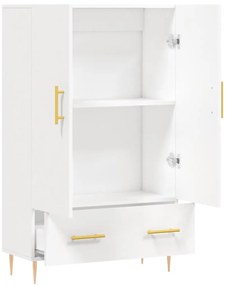 Aparador alto 69,5x31x115 cm derivados de madeira branco