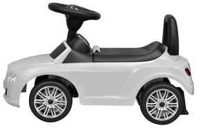 Carro para crianças a pedais branco