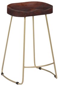 Bancos de bar Gavin 2 pcs madeira mangueira maciça