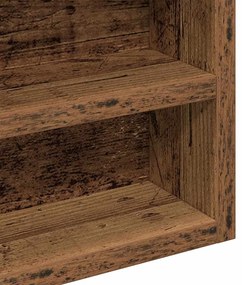 Armário Vitrine vidaXL Madeira Velha 60x8,5x58 cm Madeira Ingenharia