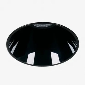 Downlight Led Embutido Sem Moldura Trimless Redondo Ø5,3 Cm Para Exterior Em Alumínio Luisiana Branco Cálido 2700k & Preto & 6 W & 38º - Sklum