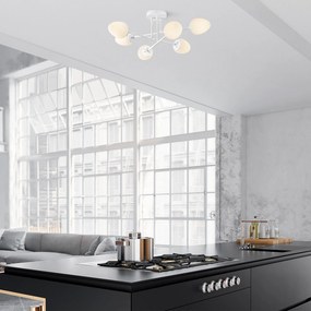 Candeeiro de Teto Camflo – Branco – 81 x 81 cm