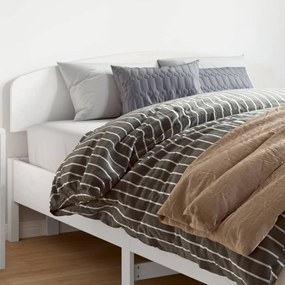 vidaXL Cabeceira 160 cm madeira de pinho maciça branco